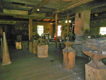 Blacksmith's shop  at Landis Valley Village and Farm Museum located near Lancaste