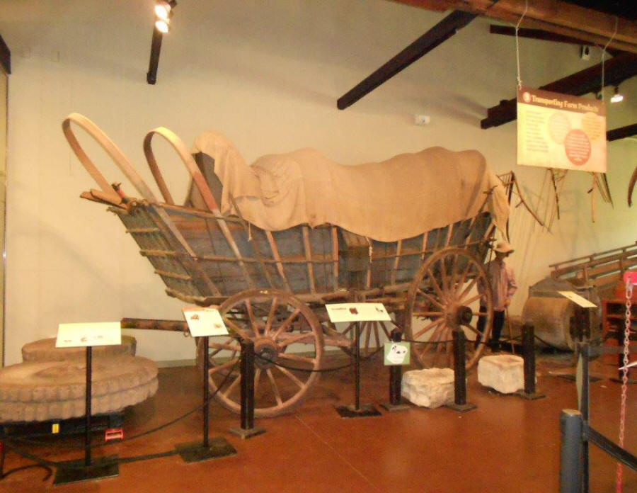  Conestoga Wagon at Landis Valley Village and Farm Museum located near Lancaste