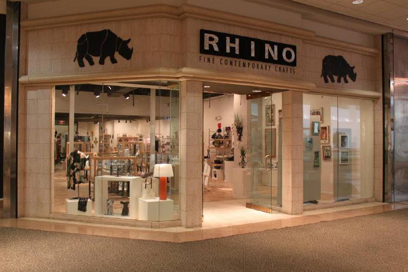 RHINO Contemporary Craft Gallery in The Shops at Canal Place in New Orleans. 