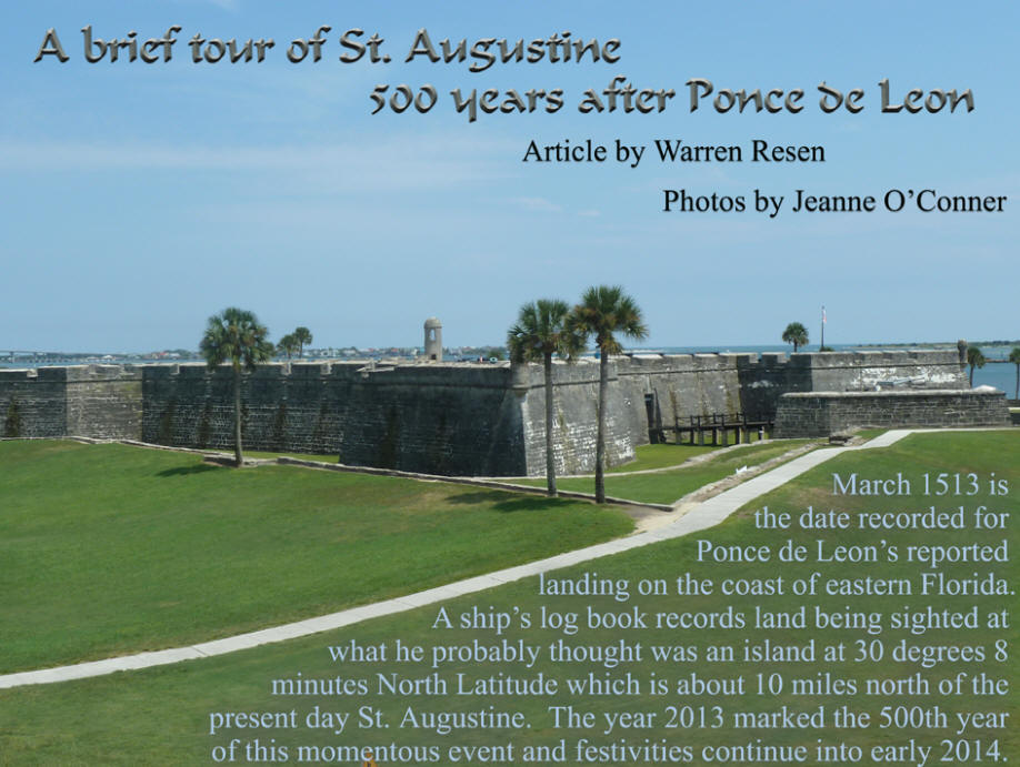 Castillo de San Marcos in St. Augustine, FL