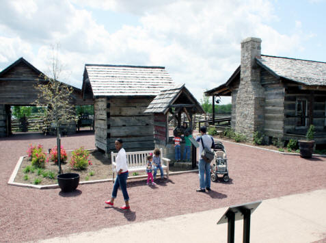 Pioneer Village at Discovery Park  In Union City, Tennessee