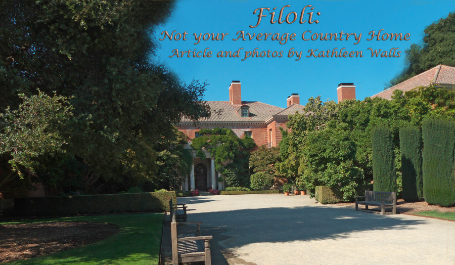 Exterior view of Filoli house