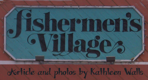 Sign over Fishermen's Village Mall