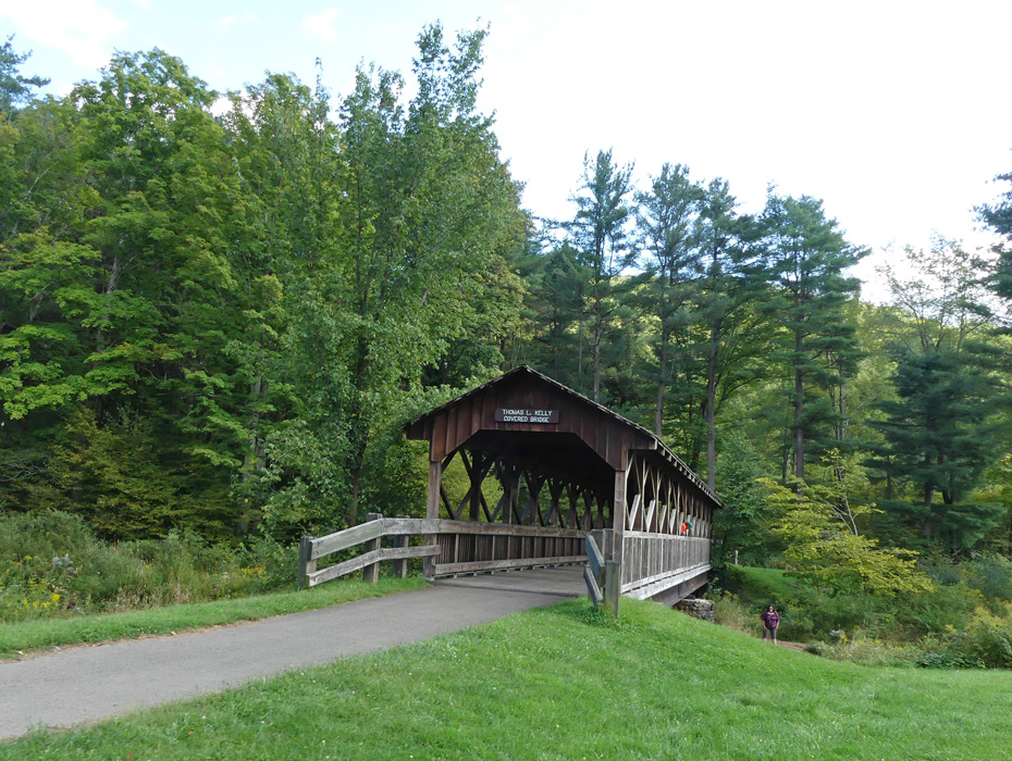 Covered bridge at Allegany State Park