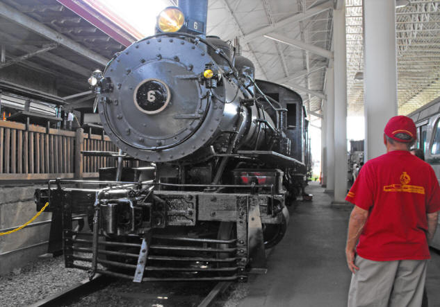 Engine Number 9, oldest locomotive at Virginia Museum of Transportation
