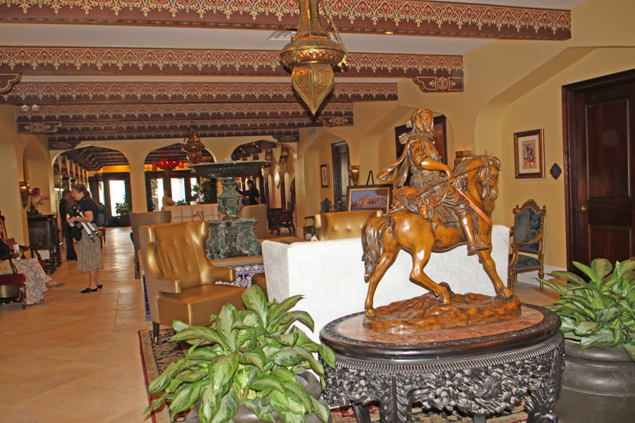 Lobbyof Casa Monica Hotel in St. Augustine, FL