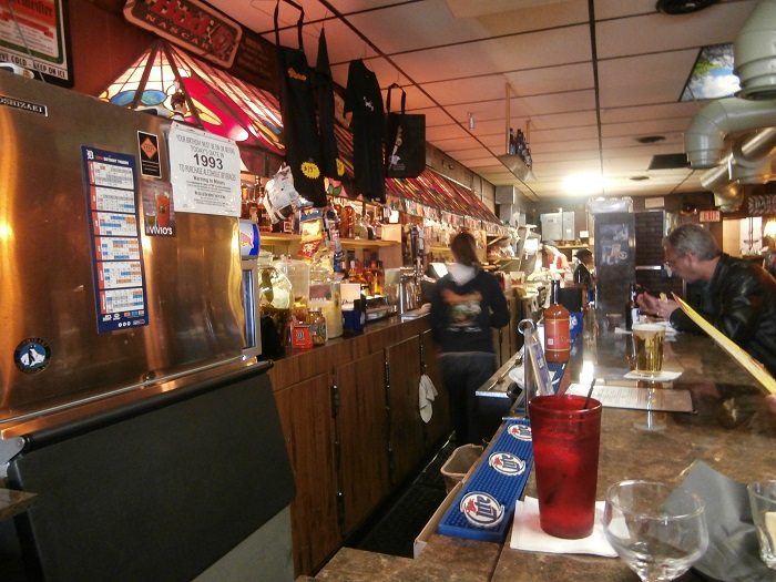 Vivio's Restaurant's bar in Detroit's Eastern Market is a good place to eat mussels