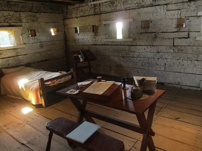 inside the fort