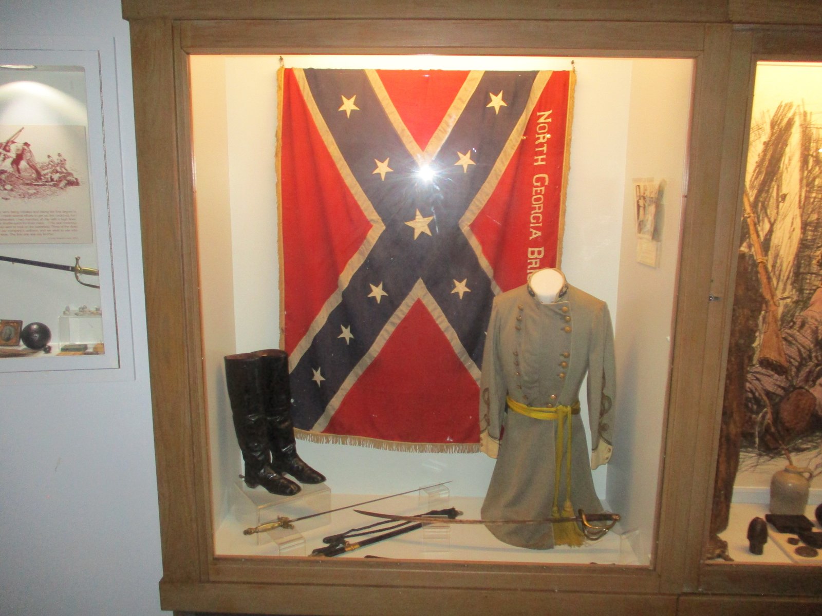 lots of items related to the Confederacy
