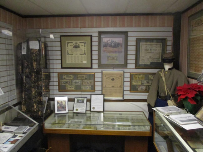 interior of museum