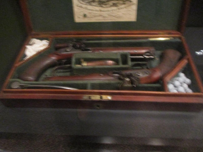 dueling pistols in case
