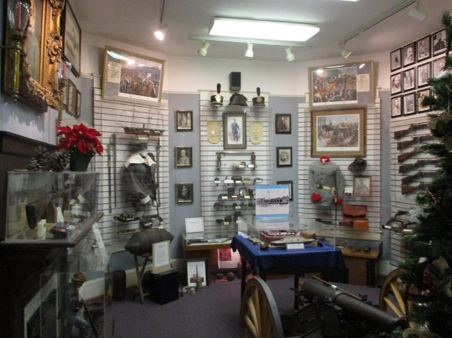 interior of museum
