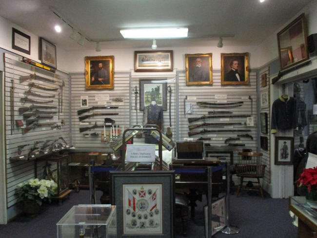 interior of museum