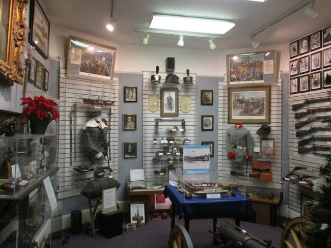 interior of museum