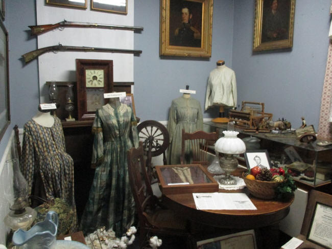 interior of museum