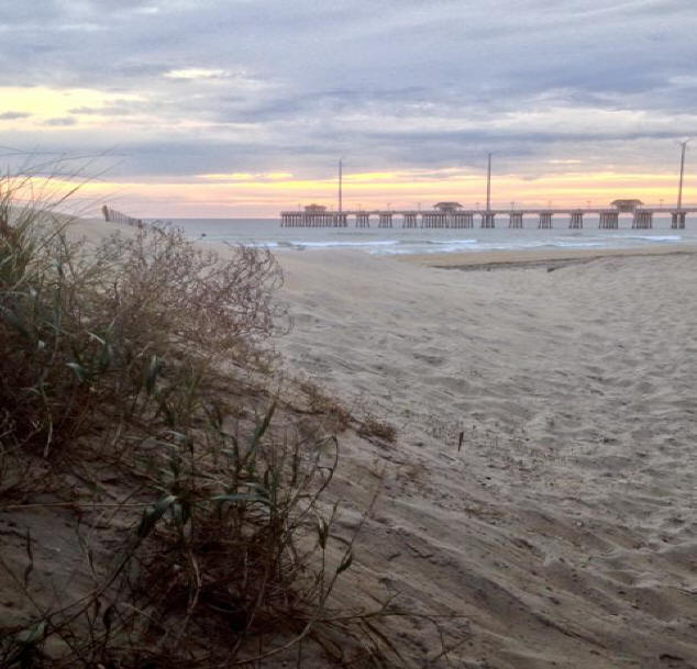 View from Owens Motel in Nags Head