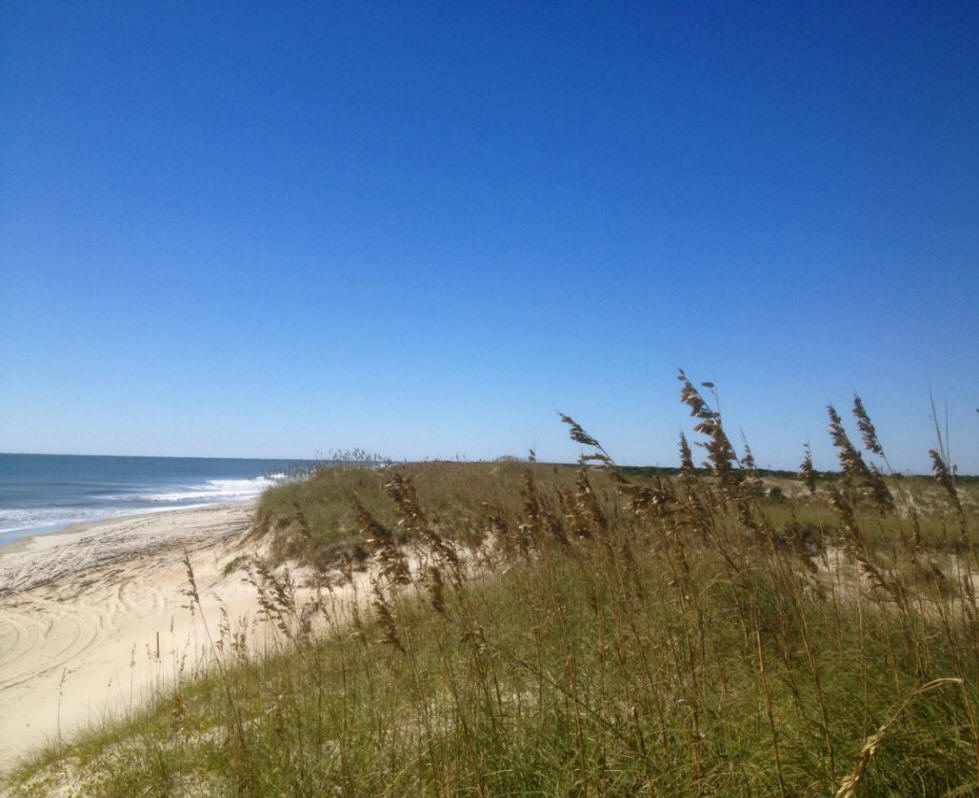 Pristine beaches in North Carolina's Outer Banks