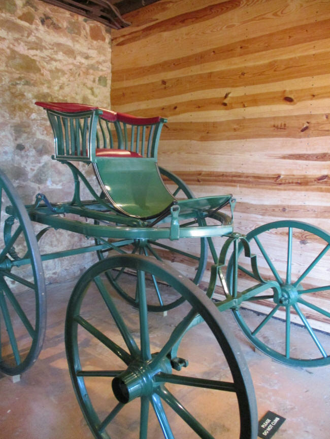 a carriage called a phaeton from the early 1800s