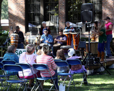 band at Micanopy Fall Festival