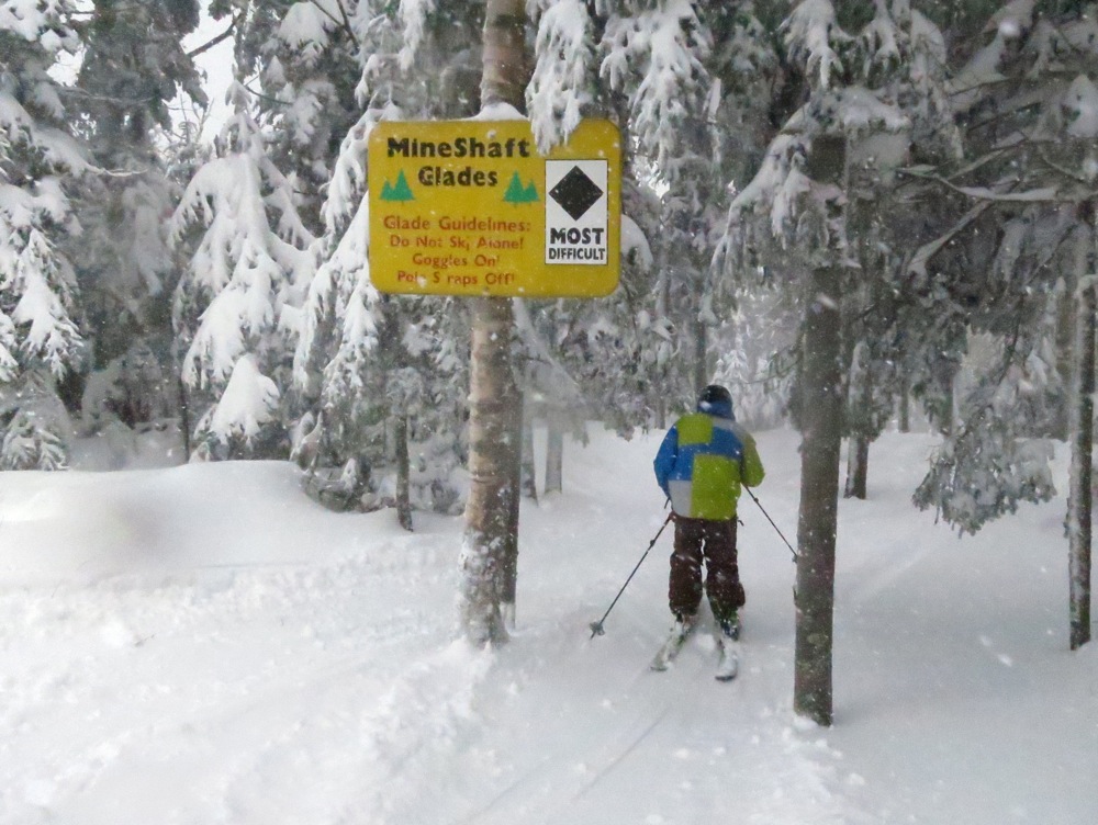 Mine Shaft trail in Adirondack Mountains