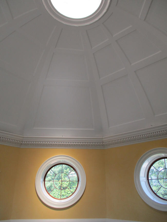 top of dome room