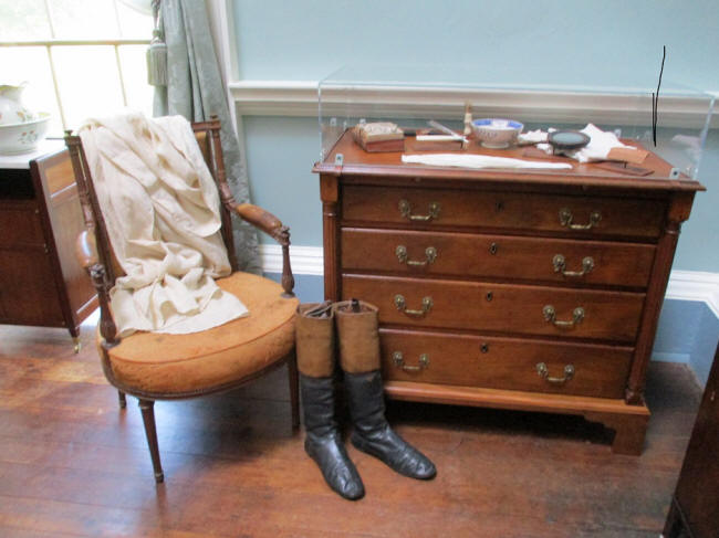 portion of Jefferson;s bedroom