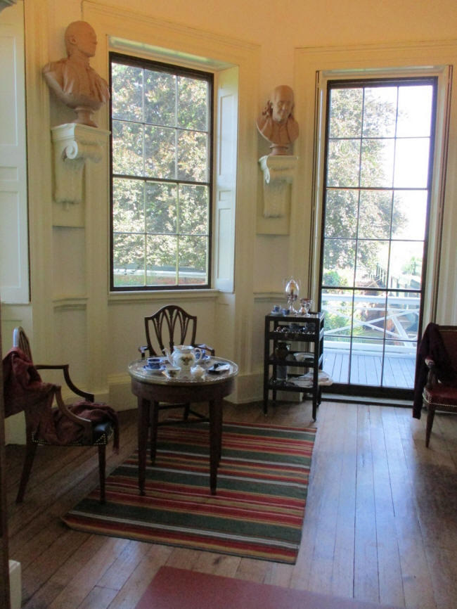 tea room at monticello