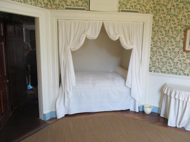 bedroom at monticello