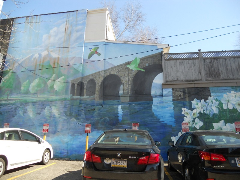 Fantasy Landscape  by Brian Senft painted in Phidelphia