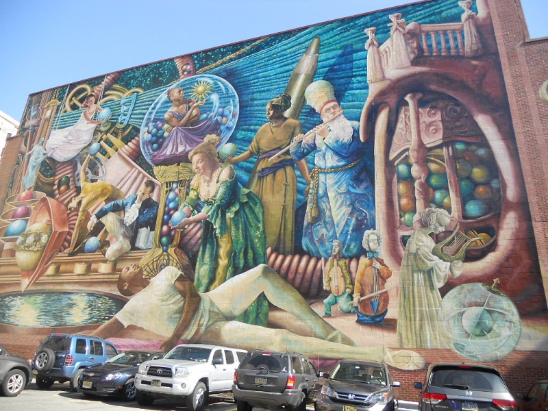 Philadelphia Muses by artist Meg Fish Saligman