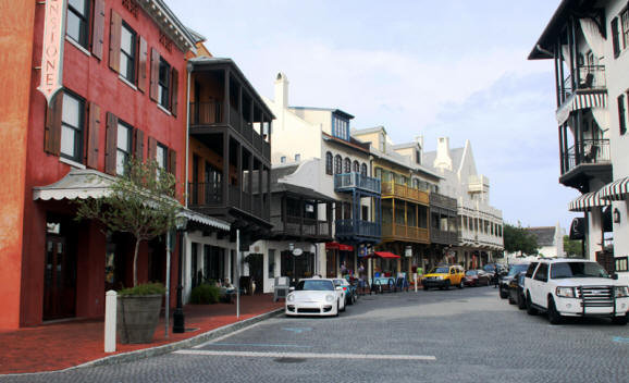 Main Street at Rosemary Beach