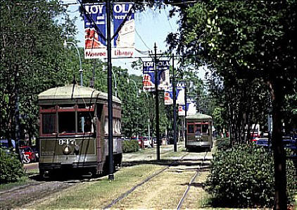 St. Charles Streetcar in New Orleans