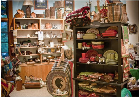 Gift shop at Adirondack Museum, Blue Mountain Lake New York
