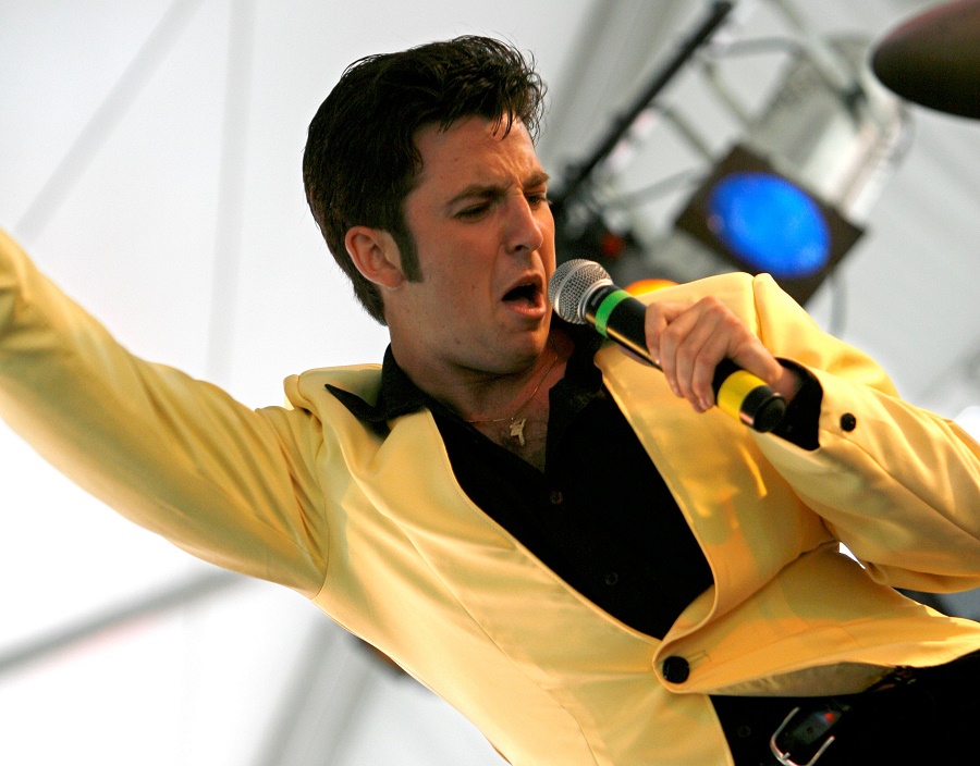 An Elvis impersonator at Lake George Village, in the southern Adirondacks of New York 