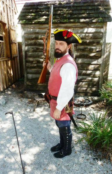 Docent at  Spanish Quarter in St. Augustine, FL