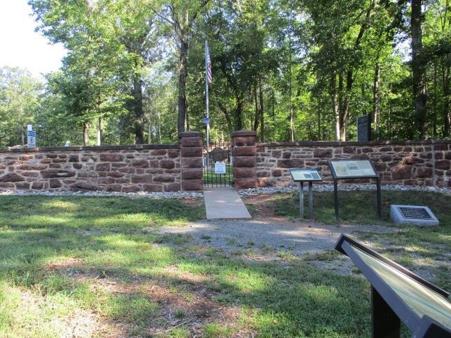 Cemetary at Balls Bluff Battlefield