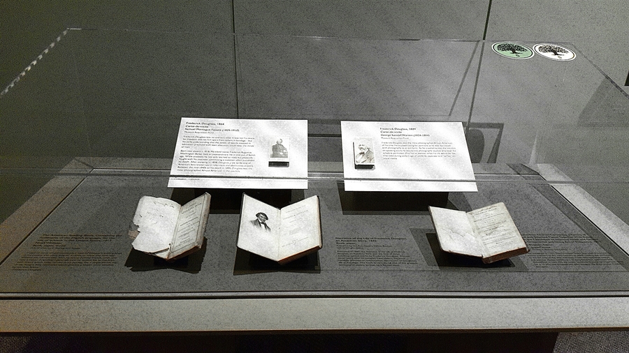 Fredrick Douglass exhibits at museum