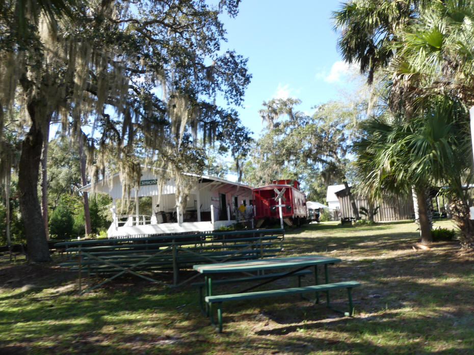 depot and caboose
