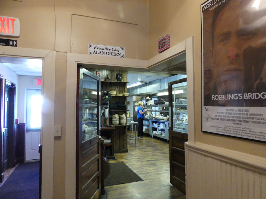 Kitchen at Hotel Saxonburg