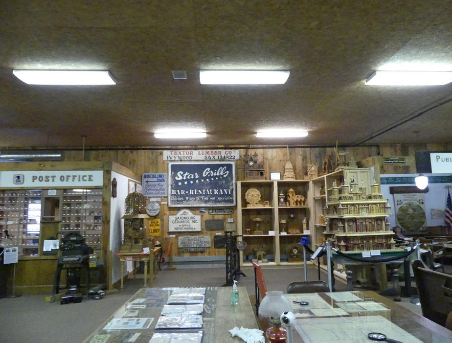  Saxonburg museum interior