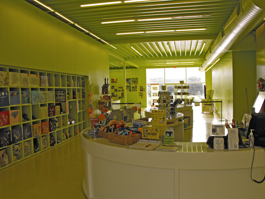 gift shop at national butterfly center