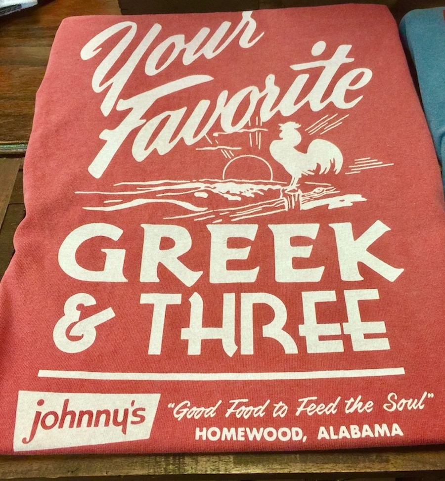 Tee at Johnny's restaurant