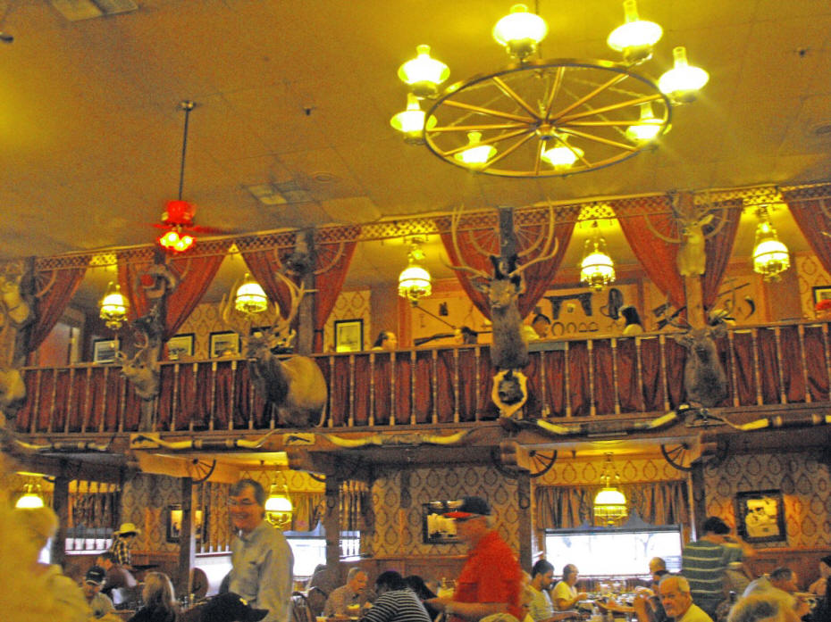 big texan dining room