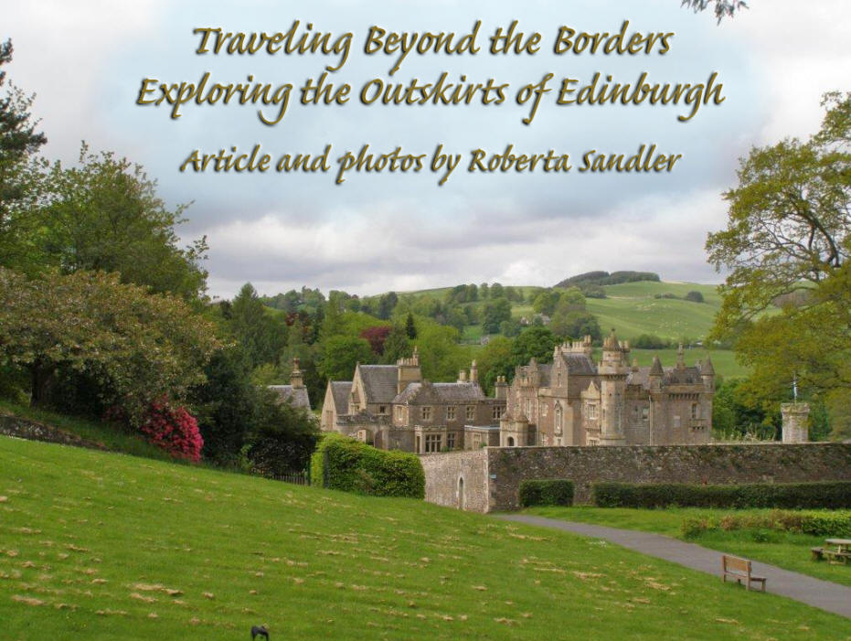 Scottish castle in <h1>Edinburgh</h1>