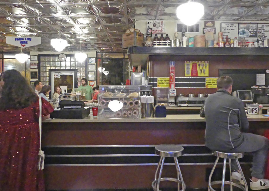 old fashioned bordons ice cream parlor