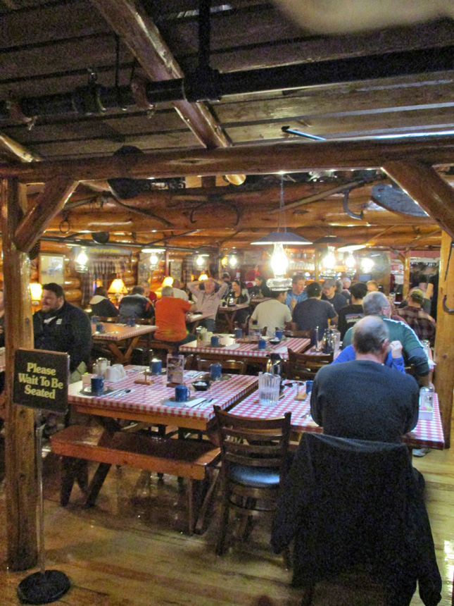 people eating in restaurant