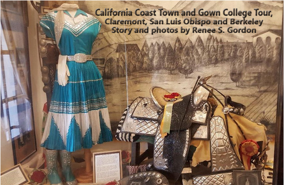 Historic fiesta outfit and ornate saddle