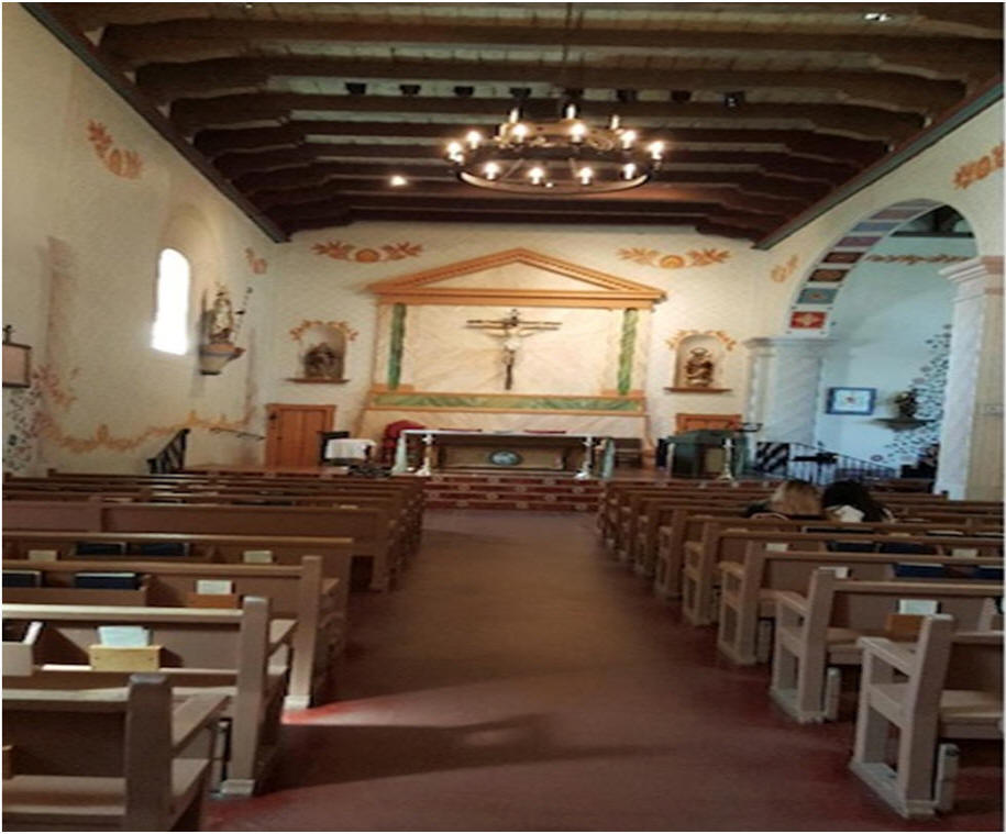 SLO Mission interior