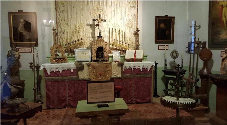 SLO Mission altar