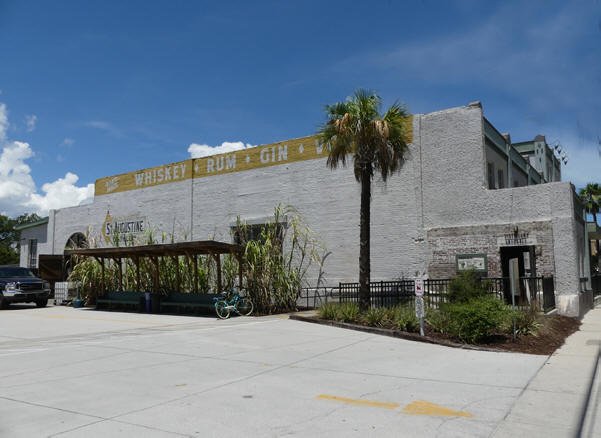 Exteror of the St. Augustine Distillery in St. Augustine, Fl